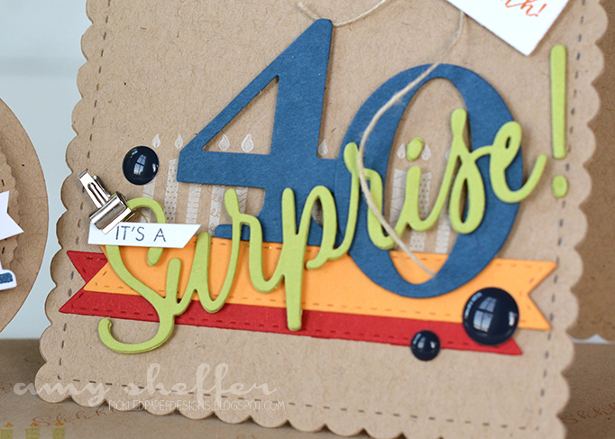 Stamps: Invitation Basics, Hooray<br />
<br />
Dies: Invitation Basics, Big Basics: Surprise!,...