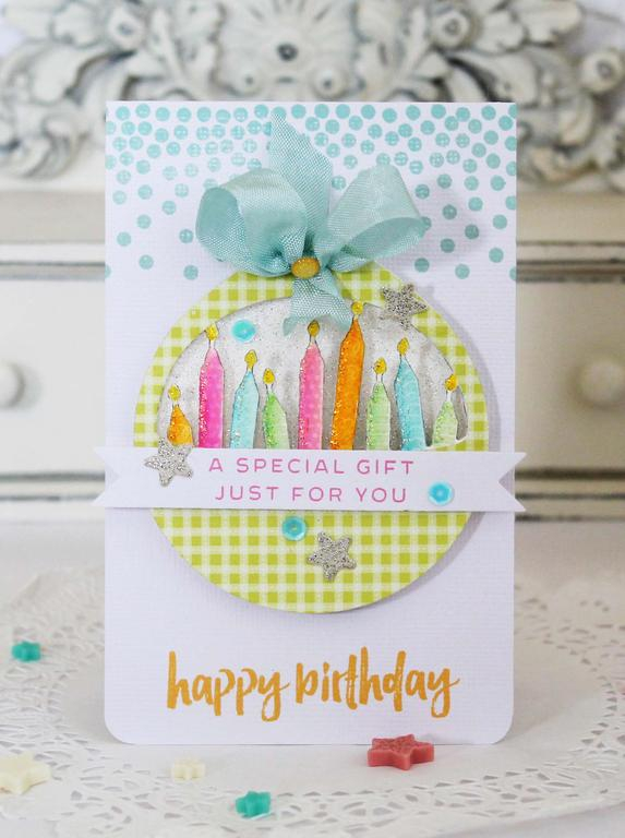Papertrey Ink Supplies Used:<br />
Stamps:<br />
Invitation Basics, Hooray, and Birthday...