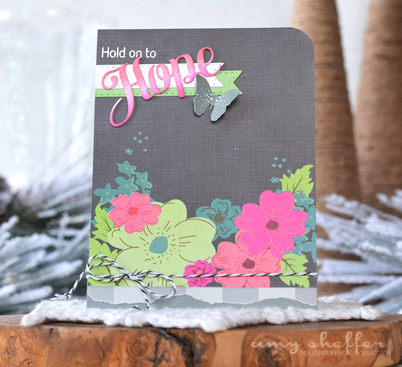 Stamps: Inspired: Hope<br />
Dies: Inspired: Hope<br />
Ink: Hibiscus Burst, Raspberry Fizz,...