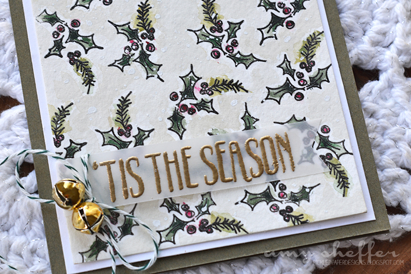 Stamps: Splits: &#039;Tis the Season<br />
Ink: Versafine Onyx Black<br />
Paper: watercolor...