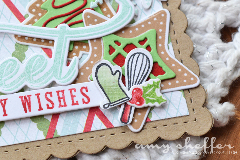 Stamps: Sweet Holiday Wishes, Dress Up Dolls: Let&#039;s Bake<br />
Dies: Sweet Holiday Wishes,...