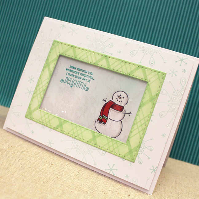 Stamps: Snowflake Sparkle, Plaid Builder, Background Basics: Super Stripes, Dress Up Dolls:...