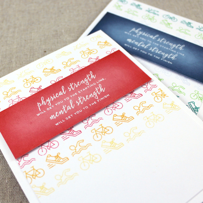 Stamps: Making Strides, Moments Inked: Active Symbols - Papertrey Ink<br />
Cardstock: Spring...
