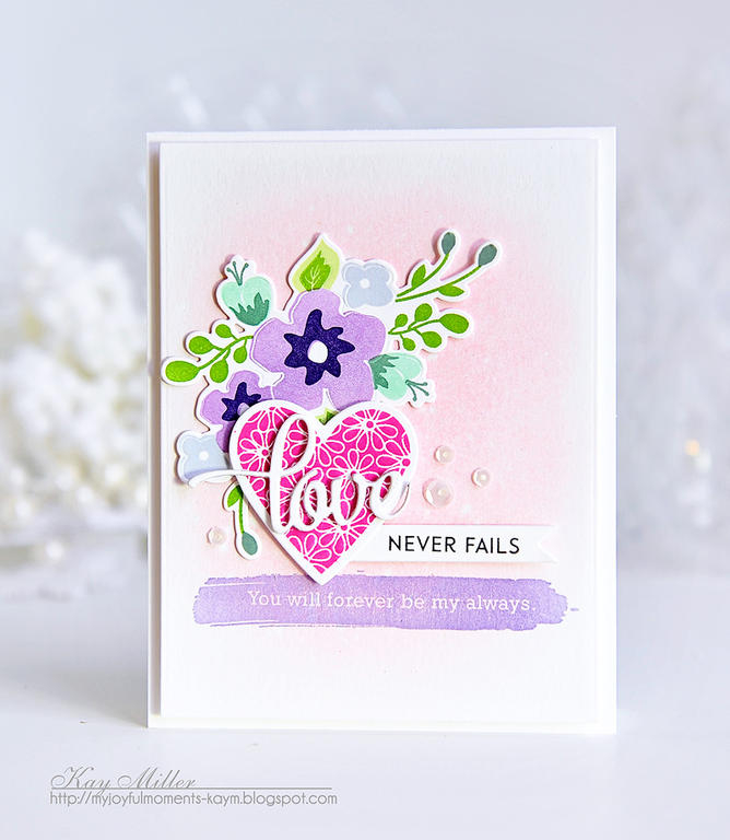 STAMPS: Inspired: Love, Stroke Speak, Donâ€™t Forget To write, Heart Prints<br />
DIES:...