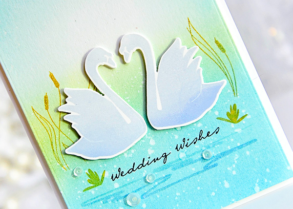 STAMPS: Swanâ€™sational<br />
DIES: Swanâ€™sational<br />
INK: Spring Rain, Prairie Grass,...