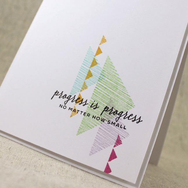 Stamps: Making Strides, Sketched Shapes - Papertrey Ink<br />
Cardstock: white<br />
Ink:...