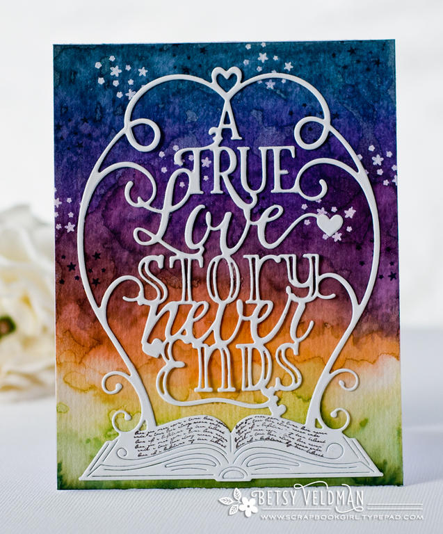 Stamps:  Paper Clippings: Love Story<br />
Ink: Smokey Shadow, Enchanted Evening, Royal Velvet,...