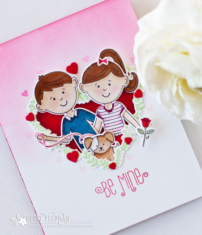 Stamps:  Dress Up Dolls: Puppy Love, Dress Up Dolls: Basics, To Have &amp; To Hold<br />
Ink:...