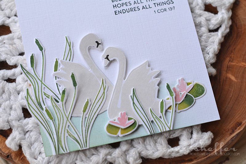 Stamps: Swan&#039;sational; Inspired: Love<br />
Dies: Swan&#039;sational; Inspired: Love <br...
