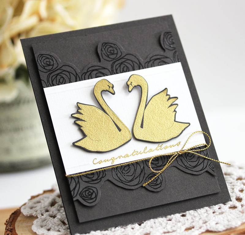 Supplies: *All supplies from Papertrey Ink unless otherwilse noted* Stamps: Swan&#039;sational,...