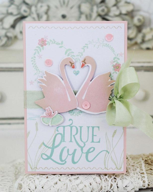 Papertrey Ink Supplies Used:<br />
Stamps:<br />
Paper Clippings:  Love Story,...