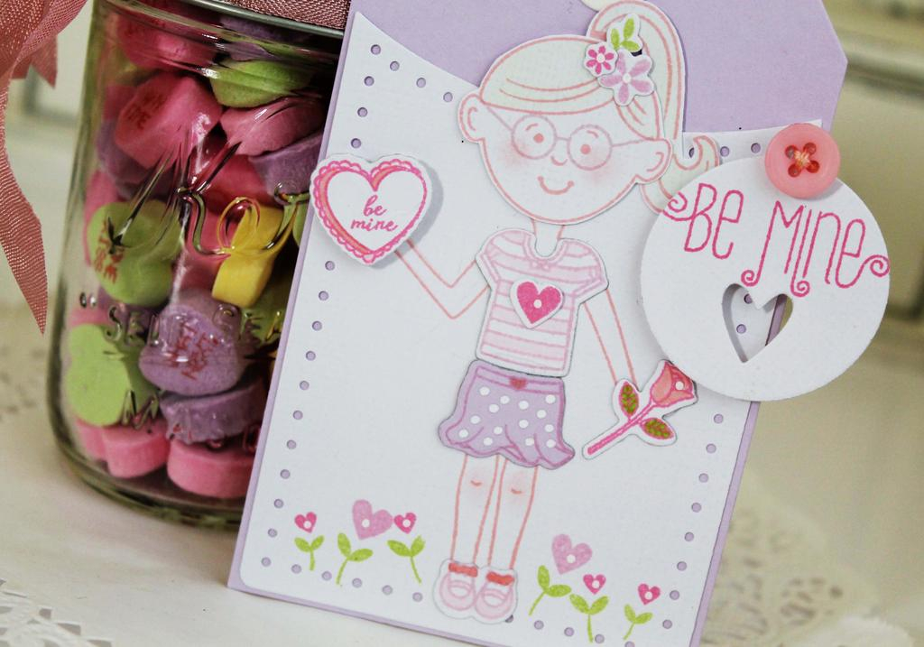 Papertrey Ink Supplies Used:<br />
Stamps:<br />
Dress Up Dolls:  Puppy Love, To Have &amp; To...