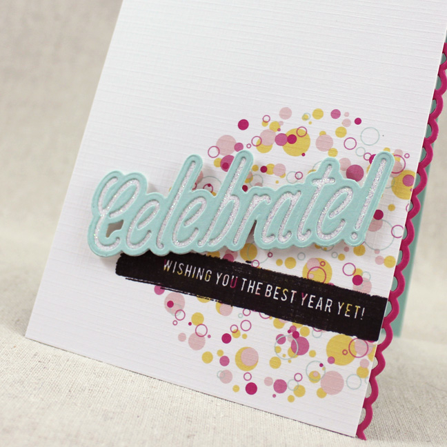 Stamps: Stroke Speak - Papertrey Ink<br />
Cardstock: Aqua Mist, Raspberry Fizz, Confetti Toss...