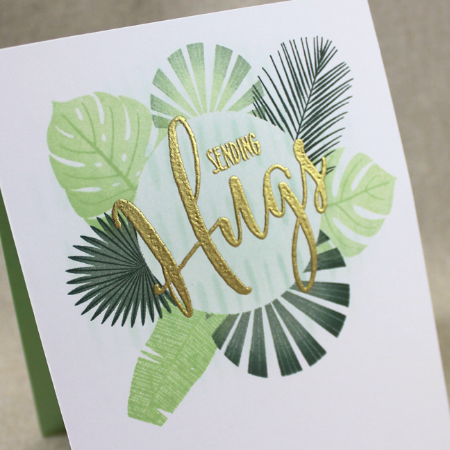 Stamps: Palm Prints, Big Hugs - Papertrey Ink<br />
Cardstock: Mint Julep - Papertrey Ink;...