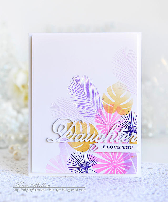 STAMPS: Family Ties, Palm Prints<br />
DIES: Family Ties<br />
INK: Honey Nut, Amethyst...