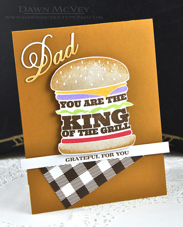 Paper: honey nut, stamper&#039;s select white, autumn chicken scratch<br />
Stamps: Family...