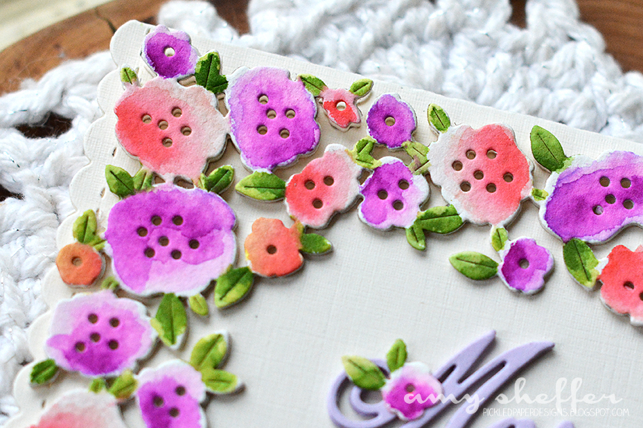 Stamps: Family Ties<br />
Dies: Family Ties: For the Girls; Floribunda Frame; Noted: Scalloped...