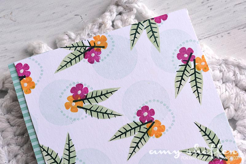 Stamps: Latin Motifs, Palm Prints<br />
<br />
Dies: Palm Prints<br />
<br />
Ink: Mint...