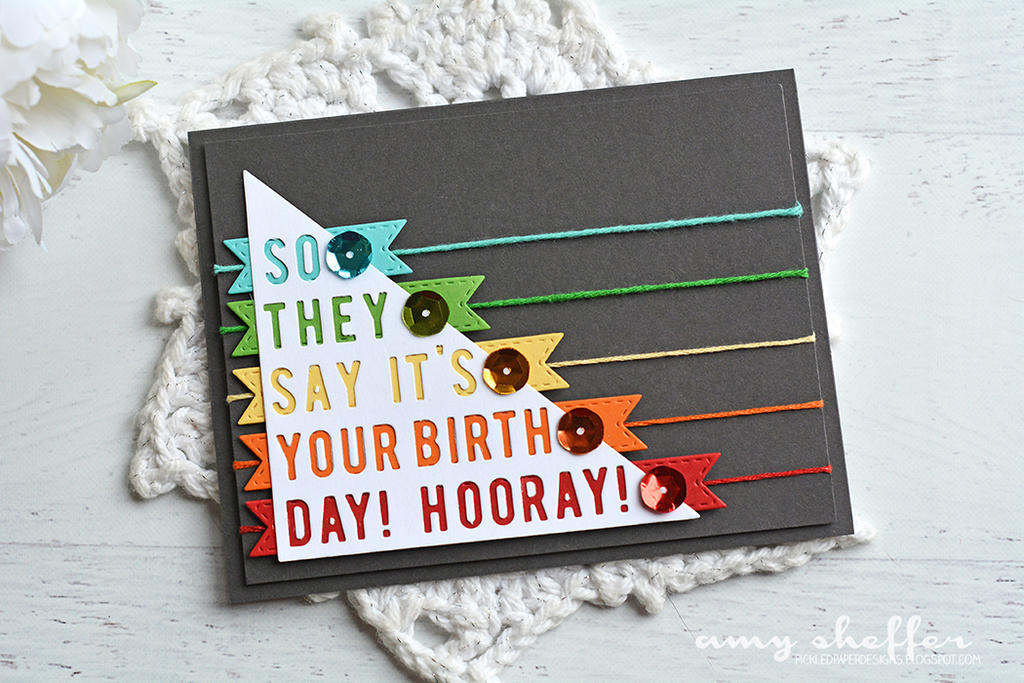 Dies: Cornered<br />
<br />
Paper: Stamper&#039;s Select White, Pure Poppy, Orange Zest,...