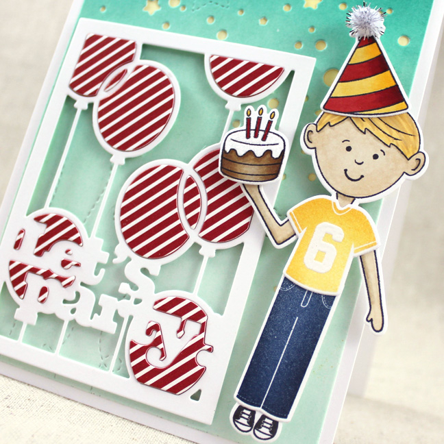 Stamps: Dress Up Dolls: Basics, Dress Up Dolls: Birthday, Football Frenzy Additions - Papertrey...
