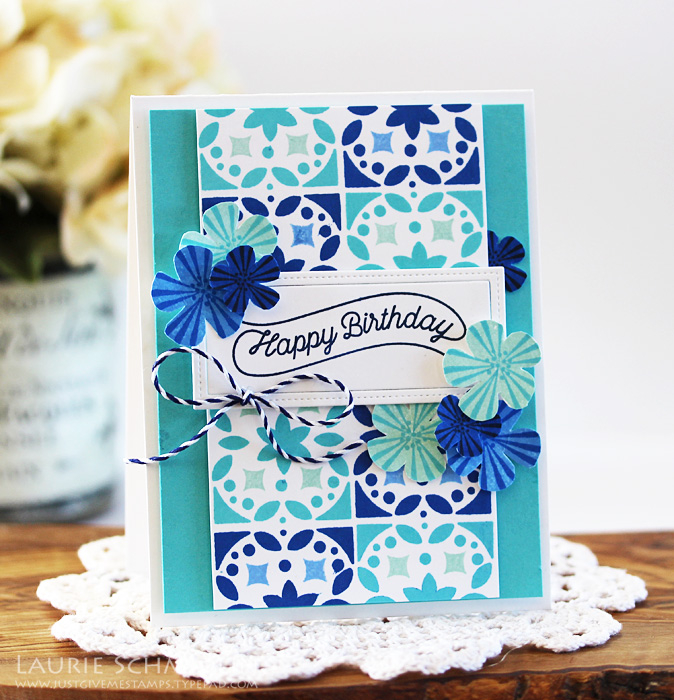 Supplies: *All supplies from Papertrey Ink unless otherwise noted*<br />
Stamps: Latin Motifs,...