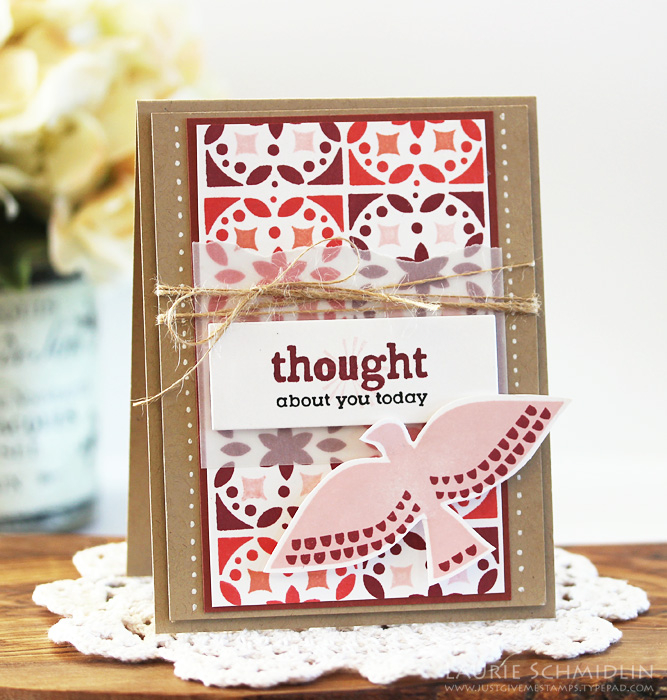 Supplies: *All supplies from Papertrey Ink unless otherwise noted*<br />
Stamps: Latin...