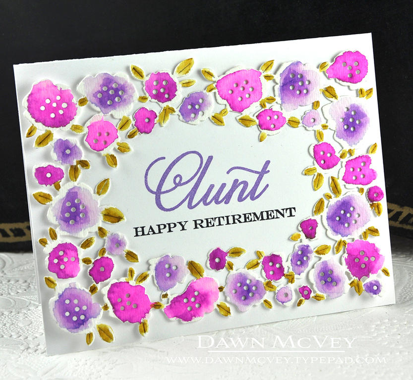 Paper: stamper&#039;s select white, watercolor card stock<br />
Stamps: Family Ties, Keep It...