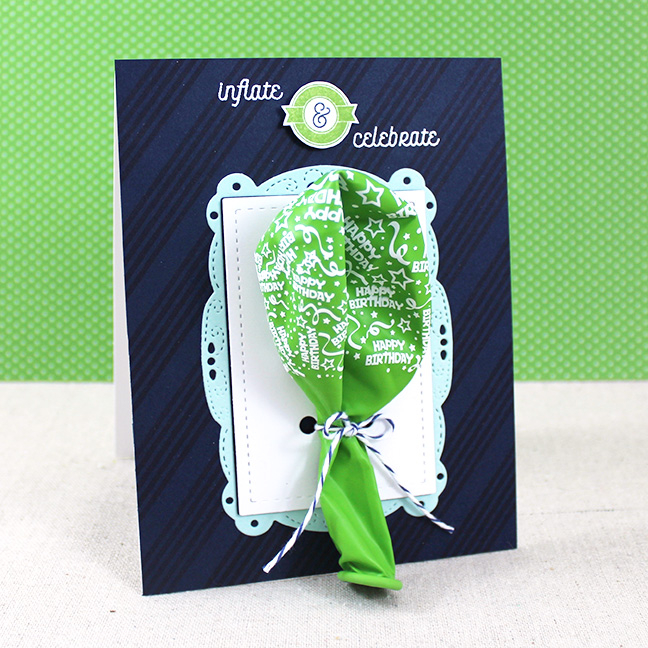 Stamps: Inflate &amp; Celebrate, Background Basics: Super Stripes - Papertrey Ink<br />...