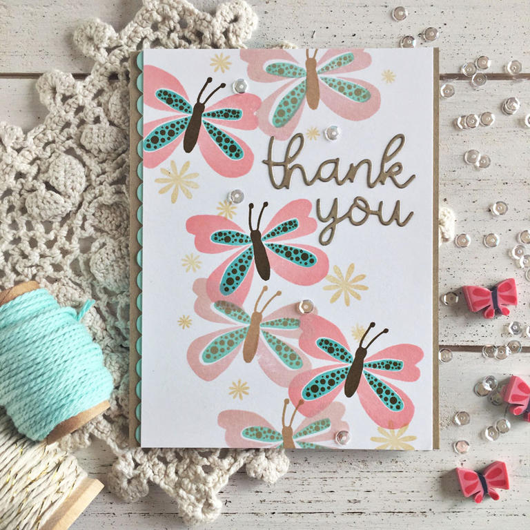 stamps: Butterfly Hope, Courage &amp; Kindness<br />
<br />
ink: Cocoa Bean, Classic Kraft,...