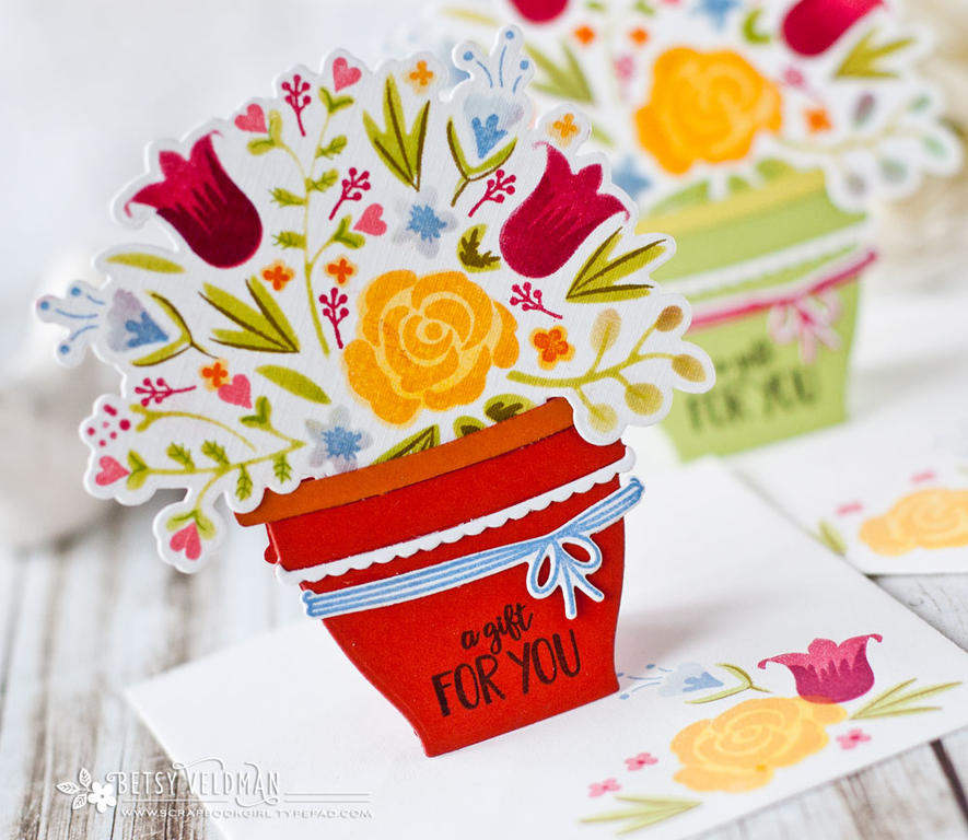 Stamps, stencils, dies:  Make It Market Bloom &amp; Grow Mini Kit<br />
Ink:  Green Parakeet,...
