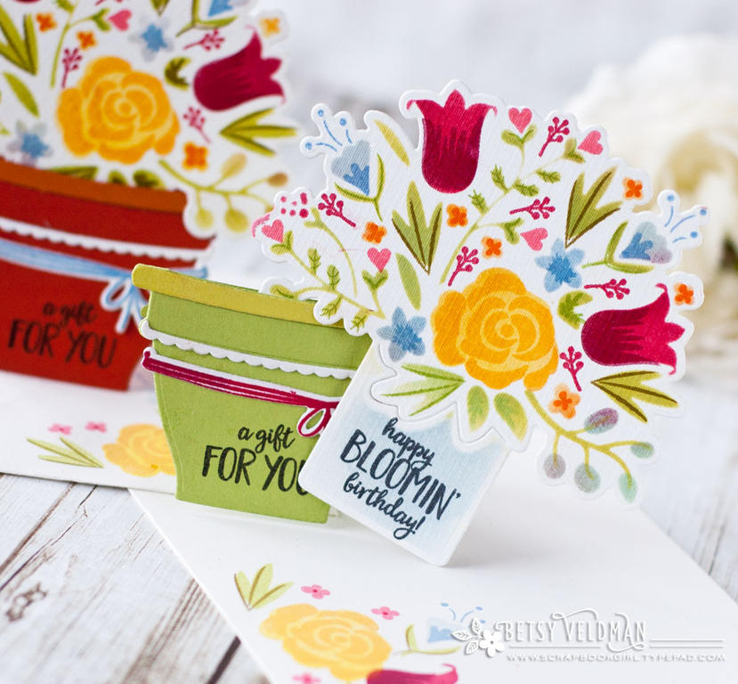 Stamps, stencils, dies:  Make It Market Bloom &amp; Grow Mini Kit<br />
Ink:  Green Parakeet,...