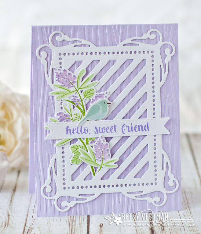 Stamps:  Beautiful Berries: Spring, Nesting, Keep It Simple: Friendship<br />
Ink: Lilac Grace,...