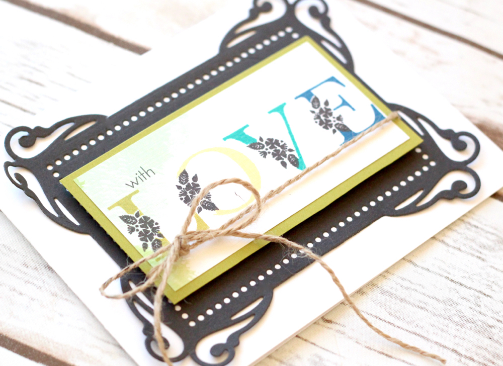 STAMPS - Botanical Blocks, Ways to Say: Thank You<br />
INK - Simply Chartreuse, Harvest Gold,...