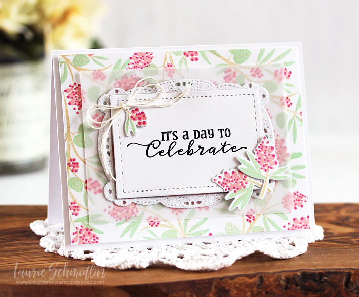 Stamps: Beautiful Berries: Spring<br />
Dies: Beautiful Berries: Spring, Fun Mats<br />
Paper:...