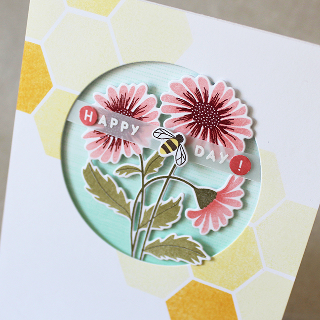 Stamps: Initial Sentiments: Birthday, Flower Favorites, OmbrÃ© Builders - Papertrey Ink<br />...