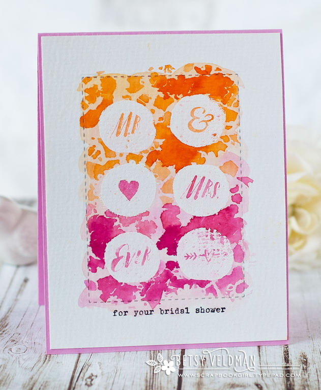 Stamps:<br />
Circled Symbols<br />
<br />
Dies:<br />
Mix &amp; Mat: Scallops<br />
<br />...