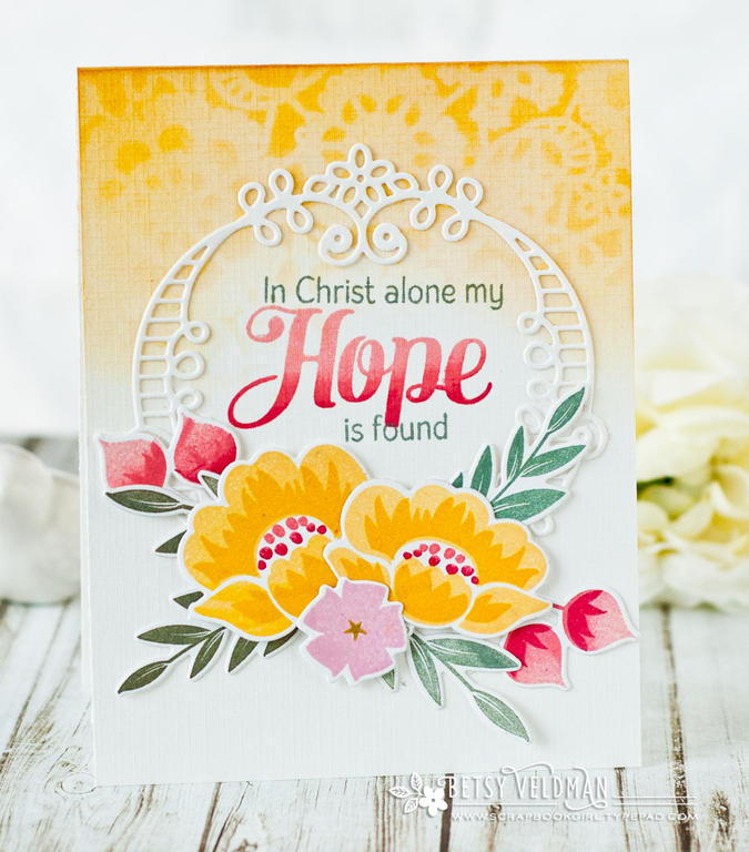 Stamps:<br />
Granâ€™s Garden<br />
Inspired: Hope<br />
<br />
Dies: <br />
Granâ€™s...