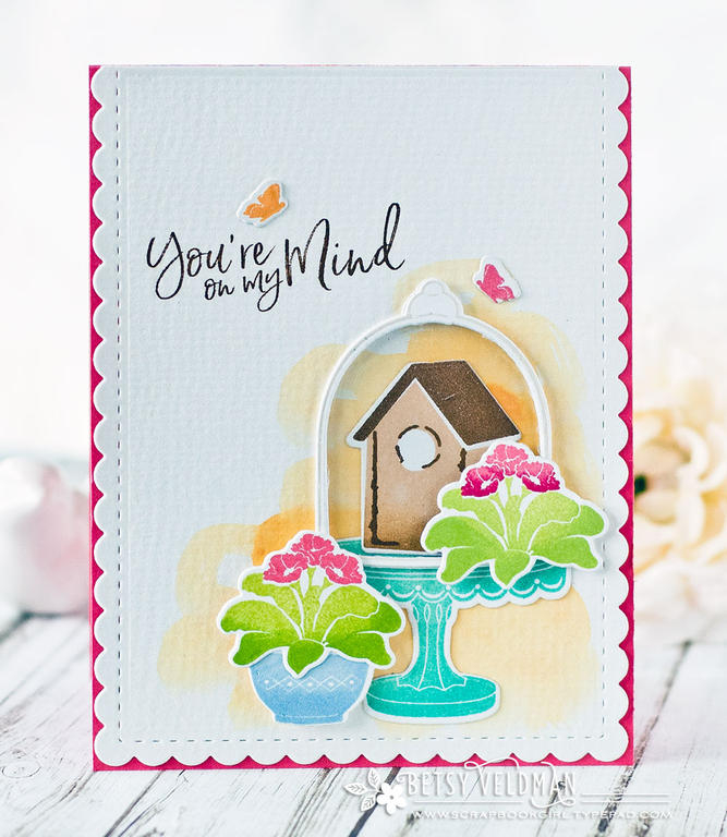 Stamps: Cloche Quarters, Cloche Quarters: Spring Fillers, Pen &amp; Ink.<br />
Ink:  Spring...