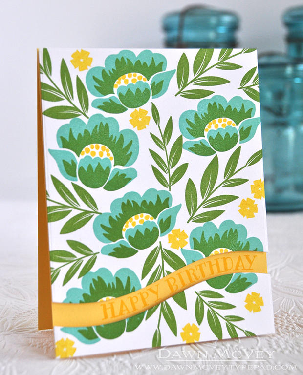 Stamps: Gran&#039;s Garden, Sentiment Splits<br />
Ink: hawaiian shores, new leaf, bright...