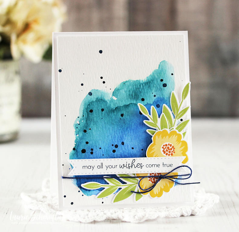 Stamps: Ways to Say: Birthday, Granâ€™s Garden<br />
Dies: Granâ€™s Garden, Tag Sale:...