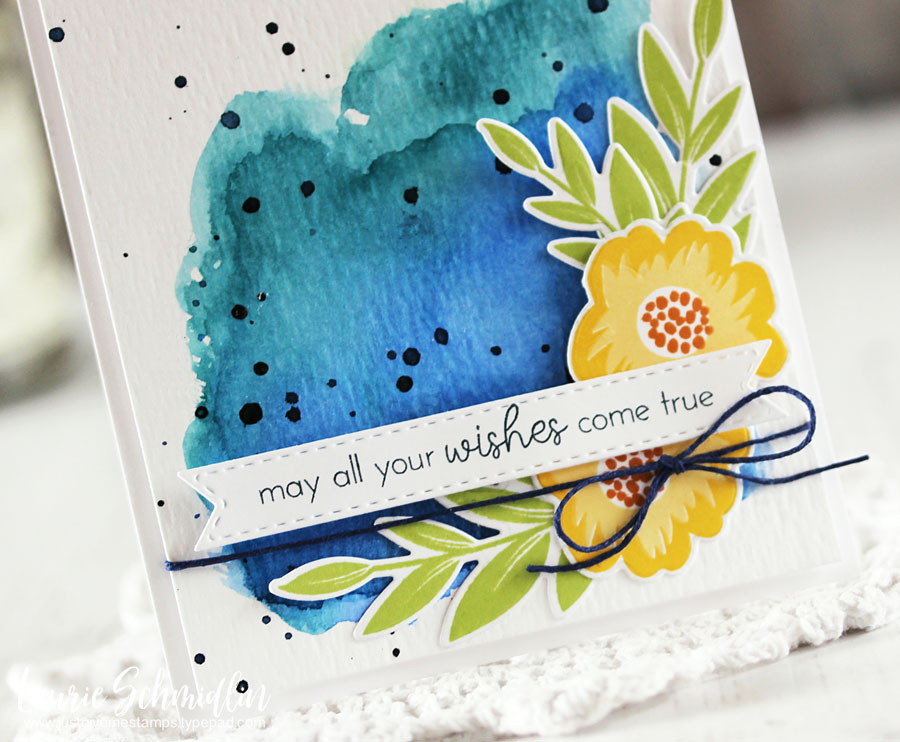 Stamps: Ways to Say: Birthday, Granâ€™s Garden<br />
Dies: Granâ€™s Garden, Tag Sale:...