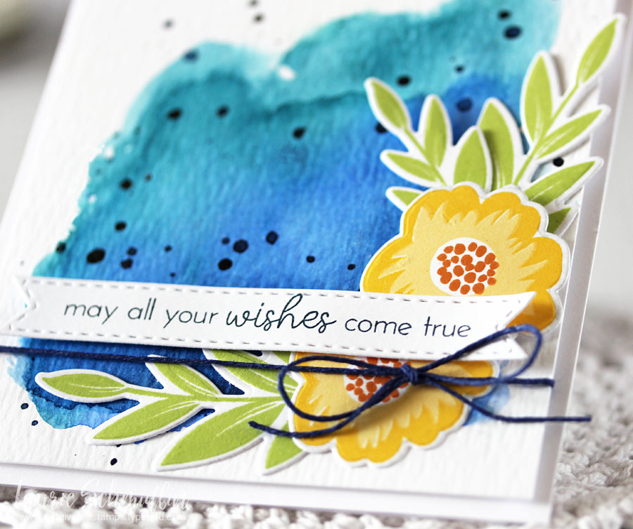 Stamps: Ways to Say: Birthday, Granâ€™s Garden<br />
Dies: Granâ€™s Garden, Tag Sale:...