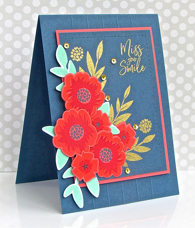 Stamps: Granâ€™s Garden, Pen &amp; Ink, Painted Petals<br />
              Card stock:...