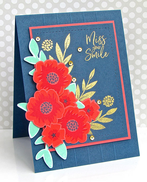 Stamps: Granâ€™s Garden, Pen &amp; Ink, Painted Petals<br />
              Card stock:...