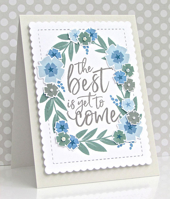 STAMPS: Granâ€™s Garden, Pen &amp; Ink<br />
PAPER: Soft Stone, Stampers Select White<br />...