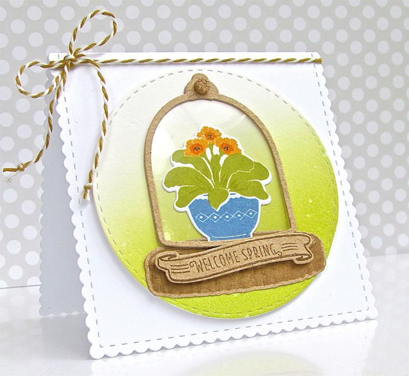 STAMPS: Cloche Quarters, Cloche Quarters: Spring Fillers<br />
PAPER: Stampers Select White,...