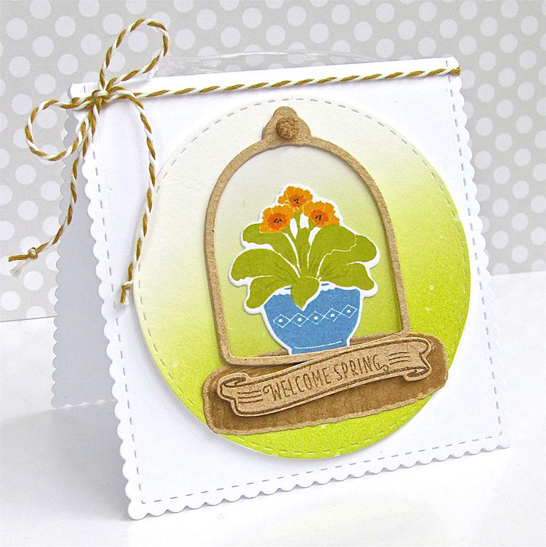 STAMPS: Cloche Quarters, Cloche Quarters: Spring Fillers<br />
PAPER: Stampers Select White,...