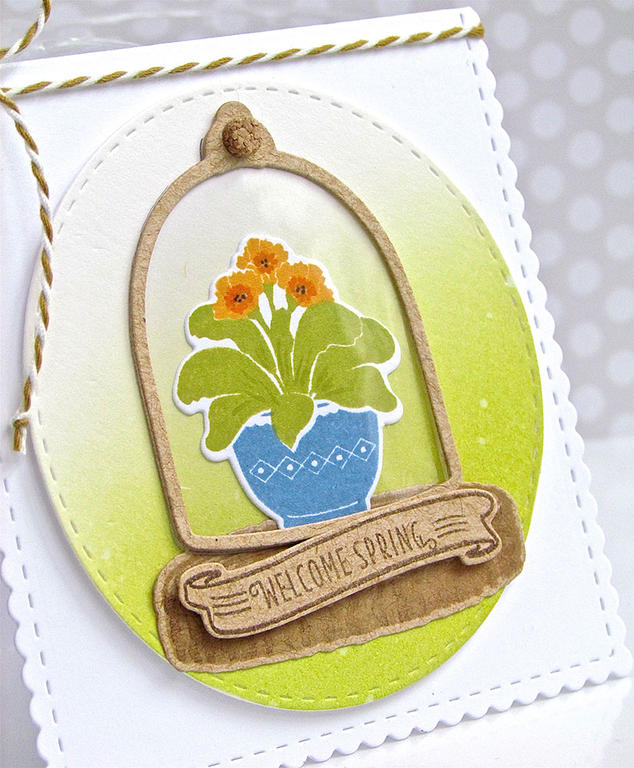 STAMPS: Cloche Quarters, Cloche Quarters: Spring Fillers<br />
PAPER: Stampers Select White,...