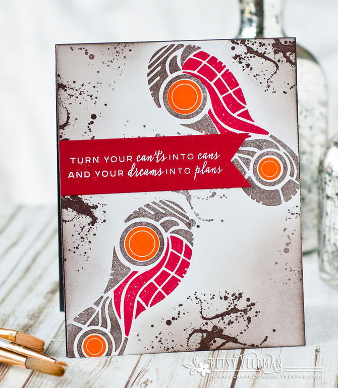 Stamps:  Heart &amp; Sole, Making Strides.  Ink:  Smokey Shadow, Orange Zest, Pure Poppy,...