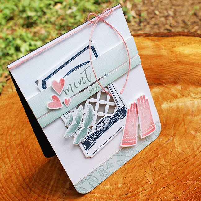 STAMPS: Herb Garden, Garden Variety, Garden Variety II, Love Lives Here<br />
CARDSTOCK: Fresh...
